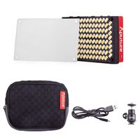 Aputure AL-MX LED Video Light Color Temperature 2800-6500k TLCI/CRI 95+ On Camera Fill Light Pocket Sized Tiny LED Lighting