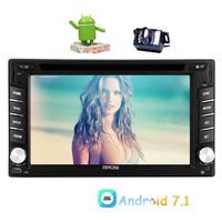 EinCar Android 5.1.1 Car Stereo with Quad Core 6.2'' Touch Screen Double Din Car DVD Player in Dash GPS Navigation AM FM Radio Bluetooth Head Unit Support 1080P/WiFi/Airplay+Reversing Camera
