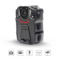 Moocor 1296P HD Police Body Super light Camera for Law Enforcement, Wearable Video、Audio Camera with 2-inch Screen Night Vision IP56 Waterproof for Security Guards，Personal Use (Built-in 32G)