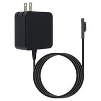 Portable 44W 15V 2.58A Power Supply Adapter Charger for Microsoft Surface Laptop; Surface Pro (2017) ;Surface Book,Surface Go and Microsoft Surface Pro 3, Pro 4 i5 i7 Tablet.(6Ft Power Cord)