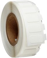 Brady CL-105-502 I.D. PRO Plus, LS2000 and BradyMarker XC Plus 0.5" Width x 0.275" Height, B-502 Repositionable Vinyl Cloth, Matte Finish White Label (500 per Roll)