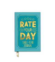 Studio Oh! Guided Journal, Rate Your Day Three-Year Journal