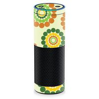 MightySkins Skin Compatible with Amazon Echo/Amazon Echo Plus wrap Cover Sticker Skins Flower Power