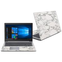Mightyskins Skin Compatible with Lenovo Ideapad 330 15" (2018) - White Marble | Protective, Durable, and Unique Vinyl Decal Wrap Cover | Easy to Apply, Remove, and Change Styles | Made in The USA