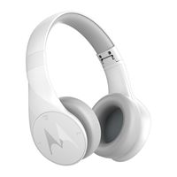 Motorola Pulse Escape Wireless Over-Ear Headphones - Alexa Enabled - White (SH012WH)
