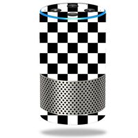 MightySkins Skin Compatible with Amazon Echo (2ND Gen) - Check | Protective, Durable, and Unique Vinyl Decal Wrap Cover | Easy to Apply, Remove, and Change Styles | Made in The USA