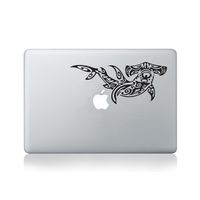 Tribal Hammerhead Shark Vinyl MacBook Decal/Laptop Decal - Fits MacBook Air (11/13), MacBook Pro (13/15), MacBook Pro Retina (13/15) and MacBook Retina (12)