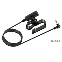 CHELINK Car Bluetooth Microphone Assembly Mic with 3.5mm Input for Vehicle DVD Stereo Radio GPS Navigation Hands Free Calling