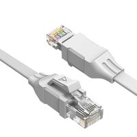 CableGeeker Ethernet Cable 50ft (Upgrade 30 AWG and Unique Patented) - Cat6 Ethernet Cable Support Cat5/Cat5e Network 250MHz 1Gbps - Flat Internet Network LAN Computer Cable for Xbox Modem Router