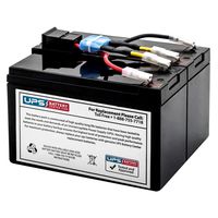 RBC48 Compatible Replacement Battery Cartridge for APC SUA750, DLA750 by UPSBatteryCenter