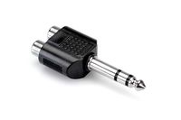 Hosa GPR-484 Dual RCA to 1/4" TRS Adaptor