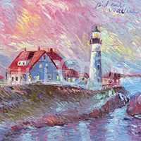 Hi-Look Microfiber Cleaning Cloth - Lighthouse