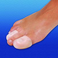 Silipos | 100% All Gel | Digital Toe Caps x2 | Pure Gel Toe Protection | Conditions & Softens | Protects against Pressure & Friction | Small/ Medium