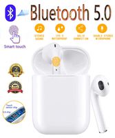 Wireless Earbuds Bluetooth 5.0 Sports Headphones with Smart Touch 3D Stereo CVC8.0 Smart Noise Reducing Earphones.in-Ear Built-in HD Mic Headsets earplug for Apple Airpod Airpods iPhone Android