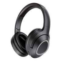 iDeaPlay V402 Active Noise Cancelling Headphones, Wireless Bluetooth, 30 Hours Playtime, Microphone aptX Stereo Sound, CVC 6.0 Noise-Cancelling Mic for Travel TV Computer Phone