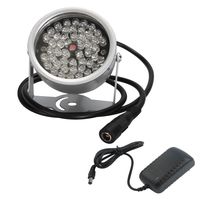 Olymstore Illuminator Light 48 LED Cctv Ir Security Infrared Night Vision