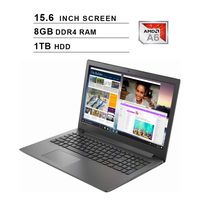 Lenovo Ideapad 2019 Newest 15.6 Inch Premium Laptop - AMD A6-9225 Up to 3.0GHz, AMD Radeon R4, 8GB DDR4 RAM, 1TB HDD, HDMI, WiFi, Bluetooth, DVD-RW, Media Card Reader, Windows 10