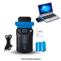 MFEI Cool Laptop PC Cooler-Gaming High Performance Laptop Cooler with Vacuum Fan for Fast Cooling Action-Silent USB External Hot Air Extractor