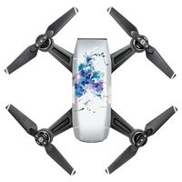 OK-STORE Exclusive Decoration Wrap Sticker Skin for DJI Spark Drone Body Shell, DJI Spark Intelligent Portable Mini Drone Decal Pasting Palm launch Mini Quadcopter Water-resistant PVC Dec Kit 3M Film