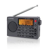 C. Crane CC Skywave SSB AM, FM, Shortwave, NOAA Weather + Alert, Scannable VHF Aviation Band and Single Side Bands Small Battery Operated Portable Travel Radio