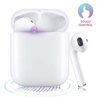 Wireless Earbuds Bluetooth Headsets【24Hrs Charging Case】 3D Stereo IPX5 Waterproof Pop-ups Auto Pairing Fast Charging for Earphone iPhone Android Apple Airpods Pro Wireless Earbuds