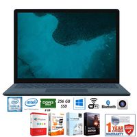 Microsoft LQN-00038 Surface 2 13.5-inch Intel i5-8250U 8/256GB Touch Laptop Bundle with Elite Suite 18 Standard Editing Software Bundle and 1 Year Extended Warranty