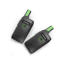 Lintom Walkie Talkie Two Way Radio UHF 16 Channels Two Way Radio for Audlt (Pack of 2)