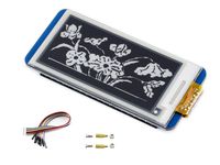 2.13inch E-Ink Display HAT, 250x122 Resolution 3.3V/5V Black White Two-Color e-Paper Screen Module for Raspberry Pi Zero/Zero W/Zero WH/2B/3B/3B+, Supports Partial Refresh, SPI Interface