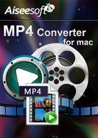 Aiseesoft MP4 Converter for Mac -  convert any popular video formats such as MKV, MOV, AVI, WMV, FLV, M4V and WebM to MP4 [Download]