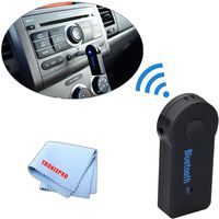 Tronixpro Wireless 3.5mm Audio Receiver with Mic for Cars, Speakers & Many Other Devices Microfiber Cloth