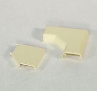 Wiremold 411-WH NM Flat 90 D. Elbow 400 White