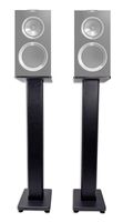 Pair 36" Bookshelf Speaker Stands for KEF R300 Bookshelf Speakers