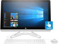 2019 HP All-in-One Desktop Computer, 23.8" FHD Touchscreen, Intel Core i5-7200U up to 3.1GHz, 8GB DDR4 RAM, 1TB 7200 RPM HDD, 802.11ac WiFi, Bluetooth 4.2, DVDRW, USB 3.0, HDMI, Windows 10 Home