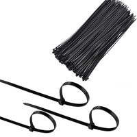 120 Pack Multi-purpose Nylon Cable Tie, 8 Inch Self Locking Zip Ties with Heavy Duty Cable Ties 50 Pounds Tensile Strength...