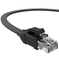 CableGeeker Ethernet Cable 50ft (Upgrade 30 AWG and Unique Patented) - Cat6 Ethernet Cable Support Cat5/Cat5e Network 250MHz 1Gbps - Flat Internet Network LAN Computer Cable for Xbox Modem Router