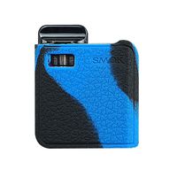 DSC-Mart Texture Case for Smok Mico Mesh Pod 26W AIO System Protective Silicone Rubber Sleeve Cover Shield Wrap (BlackBlue)