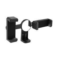 Dual Cell Phone Holders Stand for Tripod or Selfie Stick, Dual Cell Phone Clips Universal Cell Phone Tripod Mount Tripod Adapter