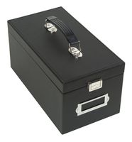 JackCubeDesign CD Case Storage Box Case Bag DVD Organizer Holder with 50 Cases and Handle to Carry(Black, 5.7 x 10.6 x 5.5 inches)- :MK227A