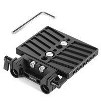 SMALLRIG Base Plate Riser Plate for RED Raven/Scarlet-W/Epic-W/Weapon with Rod Clamp - 1756