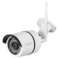 Faleemi Outdoor/Indoor WiFi HD Security Camera, Waterproof Surveillance IP Camera, Bullet Camera for Your Smartphone with Motion Detection, Night Vision