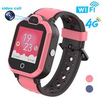 HuaWise 4G Kids Smartwatch/Kids GPS Waterproof Smartwatch/WiFi Call,Video Chat, Real-time Position, Geo-Fence Touch Screen Camera SOS Alarm Anti-Lost GPS/LBS for Boys and Girls