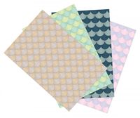 Ella Bella 2539 Photography Backdrop Paper, Neutral/Seafoam/Navy/Pastel