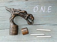 Dragon head Vintage antique Handle only For cane Walking Stick amazing UNIQUE