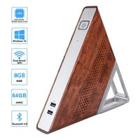 Mini PC,Mini PC Windows 10 with Intel Apollo N3450 Quad Core,Desktop Computer with 8GB RAM 64GB EMMC 128GB SSD,Mini Desktop Computer with Intel HD Graphics 500 GPU