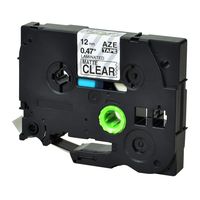 GREENCYCLE 1 Pack Compatible for Brother TZ-M31 TZe-M31 Black on Matte Clear Label Tape 12mm 8m 1/2'' 26.2ft use in P-Touch GL-100 PT200 PT1000 PT1000BM PT1010 PT1010NB PT1010R PT1010S PT1090