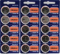 15 Genuine Sony CR2032 3v Lithium 2032 Coin Batteries Freshly Packed by Sony Size: 15 Pack Model: (Electronics Consumer Store)