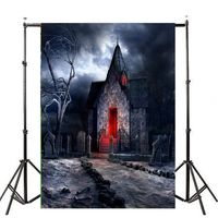 Goodtrade8 Clearance Photography Background- 3x5FT Pumpkin Halloween Decorations Backdrops Vinyl Lantern Lightweight Background Party Scene Design,150x90cm (Multicolor I)