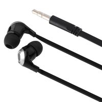 Insten Black/Silver in-Ear Stereo Headset Compatible with Kindle Fire HD 7 2nd Gen Fire HDX 7/Kindle Fire HDX 8.9/Apple iPhone X/8 Plus/7/Samsung Galaxy S10/S10 Plus/S10e/S9/S9+ S9 Plus/S8/S8+ Plus