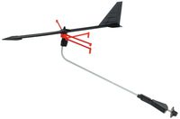 Hawk CAT APPARENT WIND INDICATOR (Catamarans up to 8m) - original benefits of weight, balance & UV Protection for a Cat! by Marine