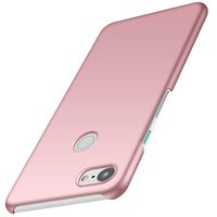 Arkour Google Pixel 3 Case, Minimalist Ultra Thin Slim Fit Smooth Matte Surface Hard PC Cover for Google Pixel 3 (Smooth Rose Gold)